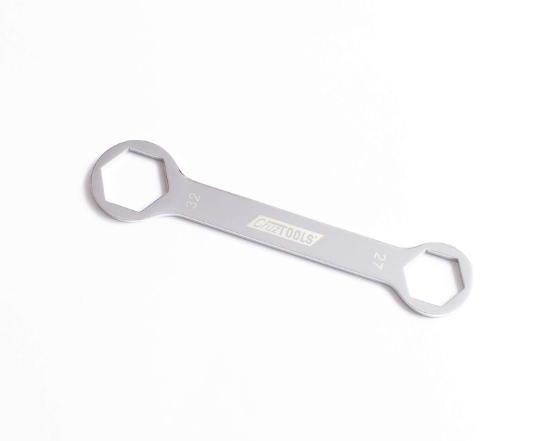 CruzTOOLS AW2732 Combo Axle Wrench 27mm x 32mm for KTM and Husqvarna Motorcycles